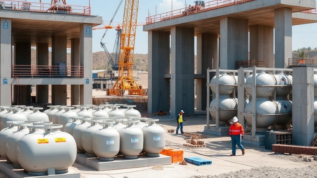 Aplicações de gases industriais na construção civil