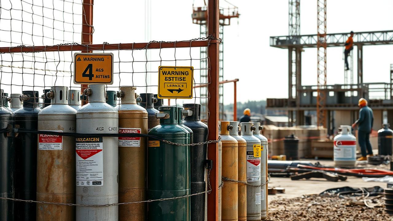 Locação de Cilindros de Gás para Obras: Como Funciona e Quando Compensa